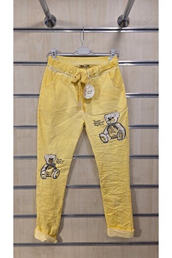 Park Moda Italian Pants Teddy Bear Pattern