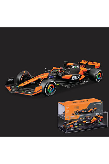 Choice No.81 Piastri Bburago 1:24 2024 McLaren F1 MCL38 Alloy Car Model Formula Racing Diecast Toy 4# Lando