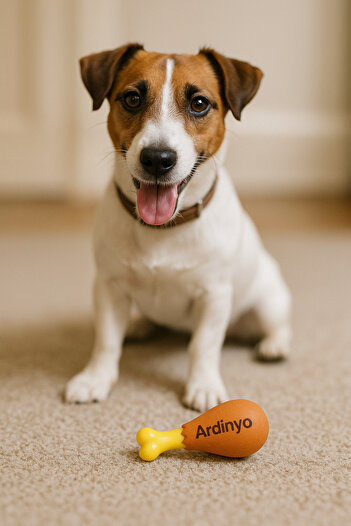 Ardinyo Chicken Leg Dog Toy with Sound – Durable, Realistic, Fun Toy for Teething and Play