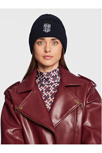 Tommy Hilfiger Pălărie pentru femei AW0AW14032DW6 albastră