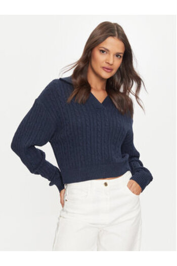 Tommy Jeans Pulover de damă DW0DW18680 albastru
