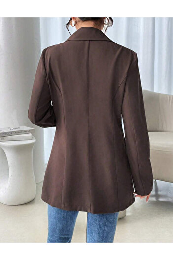 SHEIN jacket, brown