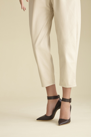 AYAKKABI PRENSİ Obsidian Ankle Band Brown Matte