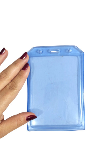 Limmy Pvc Id Card Holder Badge Holder Card Protector 14X9 cm - 1 Piece