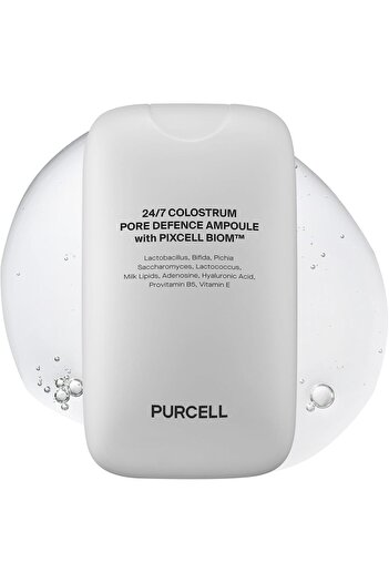 PURCELL 24/7 Colostrum Ampoule Mist - Glass skin with Long Hydration, Poreless Smooth Skin, Before &