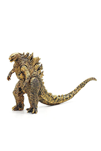 BANDAI 15cm-gold King Of The Monsters Gold Color Godzilla Movie Action Figure Soft Rubbe PVC Model Movable