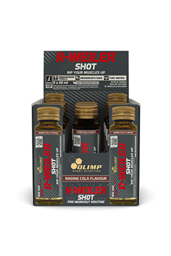 OLIMP SPORT NUTRITION Redweiler, Raging Cola, 9 Vials