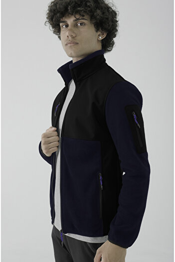 Longberg Men's Softshell Garnished Fleece