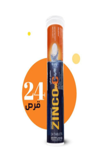 JP Zinco Vitamin C 1000 mg Zinc 24 Tablets