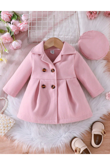 SHEIN coat, pink