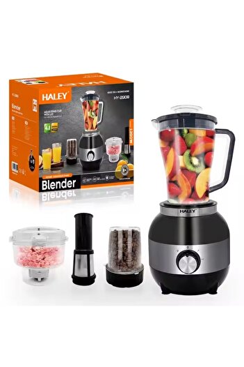 HALEY Blender multifunctional, 1200W, 1, 8L, bol de 1.8L 220V, 34 x 21.5 x 26 cm