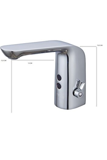 Trendy's TRENDY'S sensor basin mixer, smart with mixer, DC6V, shiny chrome