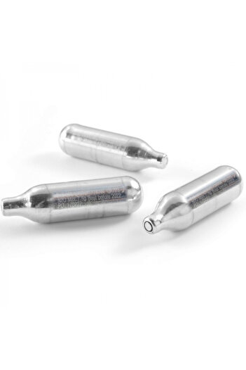 HENDI Set of 24 nitrogen cartridges for professional whipped cream dispensers, 8 g