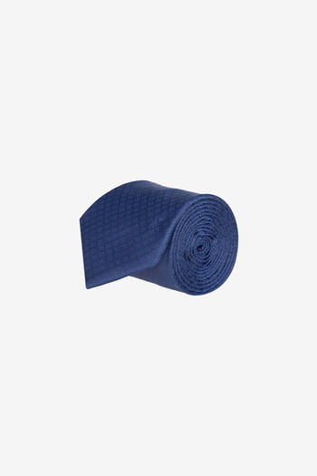 ALTINYILDIZ CLASSICS Men's Navy Blue Patterned Tie