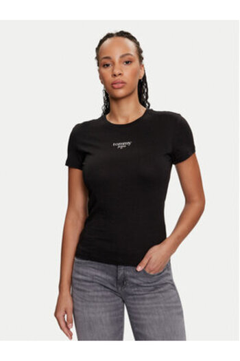 Tommy Jeans Women's T-Shirt DW0DW18397 Black