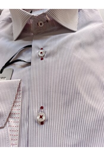 couis Men's Striped Long-Sleeved Shirt Size S