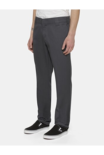 Dickies Gray men's slim straight pants 872 Work Pant Rec Charcoal Grey