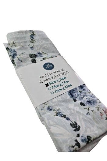 Solena Set of 2 cotton pillowcases Ranforce