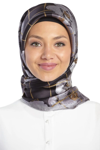 Armine Nostalgia Series Sura Silk Scarf 8144Ds-04