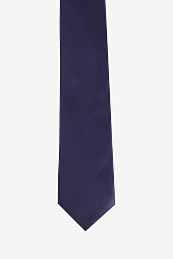 ALTINYILDIZ CLASSICS Men's Navy Blue Patterned Tie