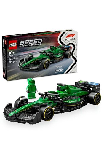 LEGO Speed Champions Aston Martin Aramco F1® AMR24 Race Car Vehicle Set 77245 (269) Pieces