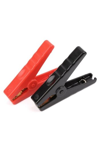 FİL Insulated Crocodile Clamps 90mm, Set of 2, 30mm Opening