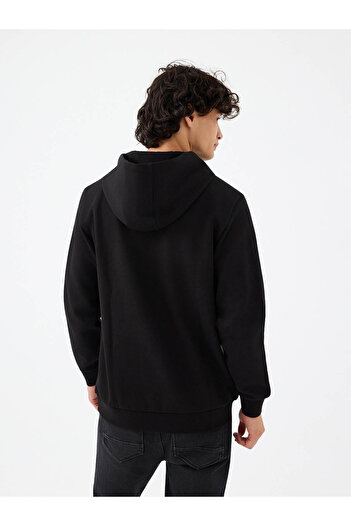 Loft Regular Fit Black Men's Sweatshirt Lf2041082