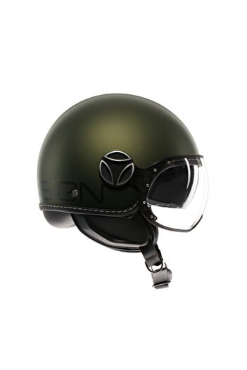 Momo Design MOMO KASK/FGTR EVO MOMO MONO MATT GREEN BLACK