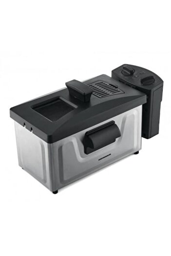 Heinner Friteuza HDF-1800SS, 1800 W, termostat reglabil, temporizator, 3 L, Inox