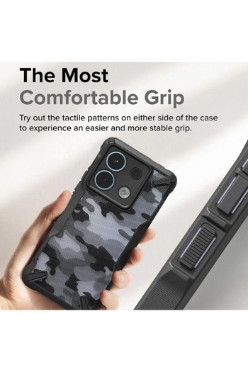 Fils Protective Case for Xiaomi Redmi Note 13 Pro 5G/Poco X6, Ringke Fusion X Design
