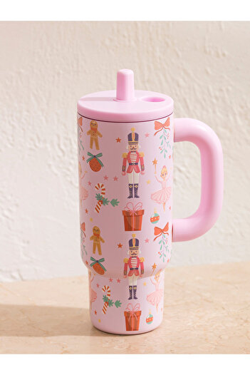 LC Waikiki Lcw Accessories Thermos with Mixed Nutcracker Figure 700 ml