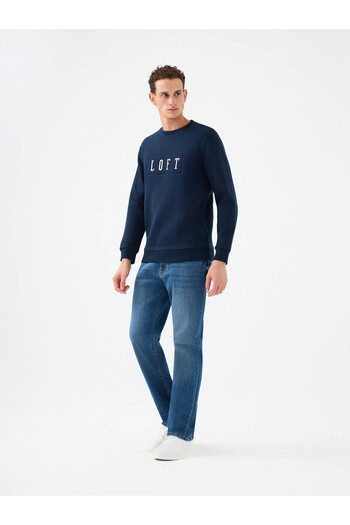 Loft Світшот Regular Fit Lacivert Erkek Lf2041102
