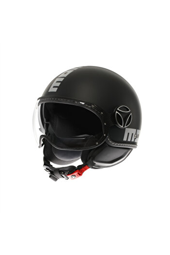 Momo Design MOMO KASK/FGTR EVO MOMODESIGN MONO MATT BLAK SILVER