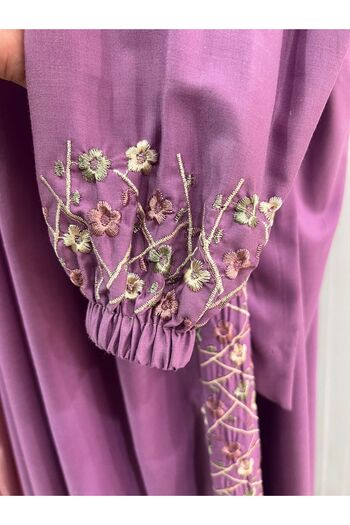 ELEGANT G Embroidered prayer shawl {mard} luxurious tie with veil