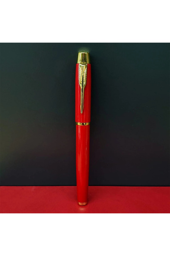 Decoan Metal Red Rollerball Pen