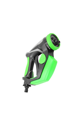 zola pressure washer foam nozzle, 4 in 1, soap tank 200 ml, green with black