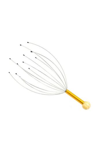PROCART Scalp Massage Device, ProCart, 12 Metal Prongs, Anti-Stress and Relaxing