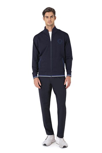 Pierre Cardin Men's Tracksuit Set, with Pockets, Front Zipper, Cotton & Lycra