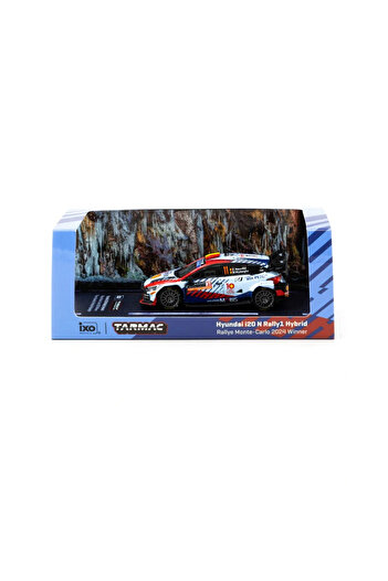 TOYFEST Tarmac Works X Ixo Models 1/64 Hyundai I20 N Rally1 Hybrid Rallye Monte-Carlo 2024 Winner # 11