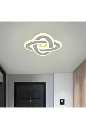 Alista Home Lustra LED CRINELLA 19 W, Diametru 20 cm, lumina Rece/Calda/Neutra, Alb