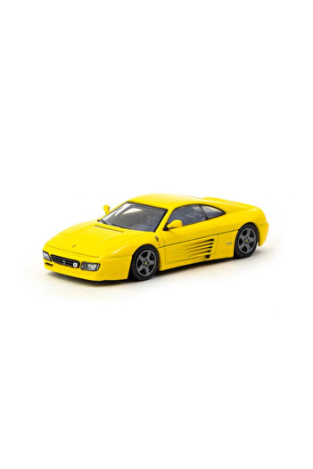 TOYFEST Tarmac Works X Ixo Models 1/64 Ferrari 348 Challenge Yellow