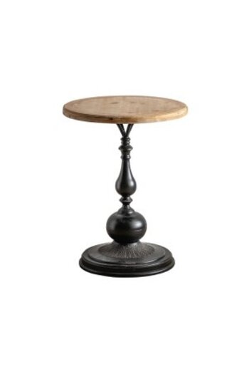 ElastiX Black solid wood coffee table