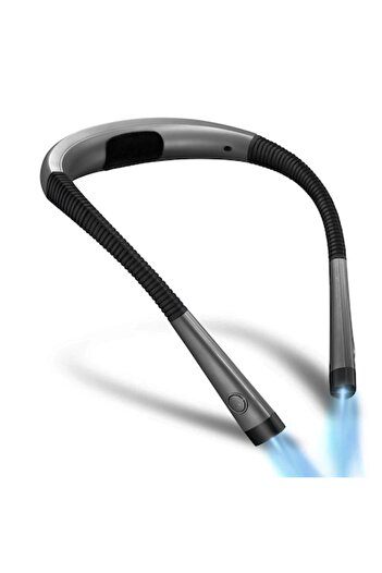 SANSAME Neck Reading Lamp, SANSAME, ABS, 6 Lighting Levels, Black/Grey