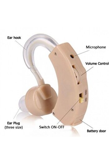 OEM Cyber Sonic Hearing Aid with batteries, for perfect hearing and easy fitting