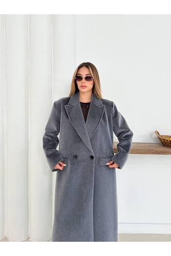 GM Butikk New Season Women's Long Cashmere Coat Women's Coat Dress