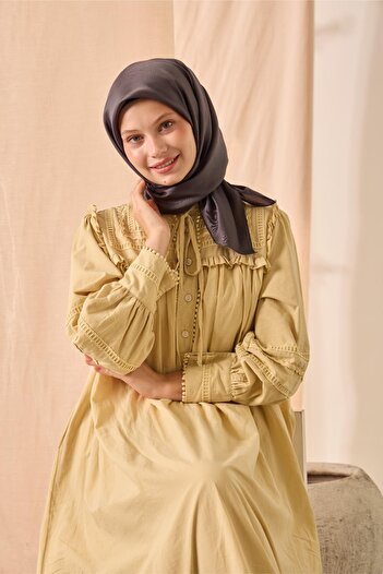 Silk Home Plain Shiny Scarf 75006-79
