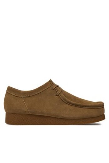 CLARKS Ανδρικά Μοκασίνια καφέ CLARKS-WALLABEEEVO ΣΚΟΥΡΟ ΣΟΥΕΝΤ 26172821