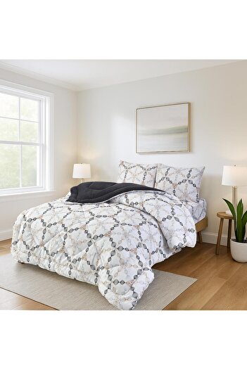 Arma Concept Double Luxury Double-Sided Welsoft Pufidik Silicone Quilt 195X215 + 2 Pillowcases