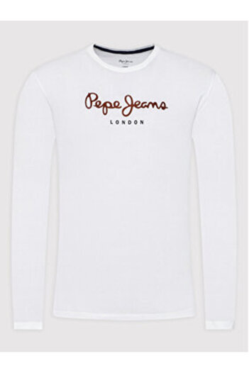 Pepe Jeans Ανδρικό Μακρυμάνικο PM508209 Λευκό