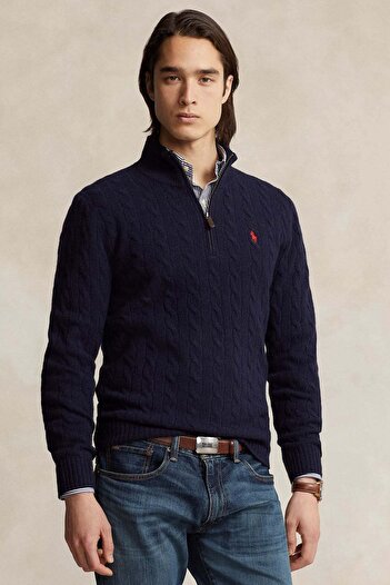 Ralph Lauren Golf Polo ralph lauren men's half-zip knit sweater